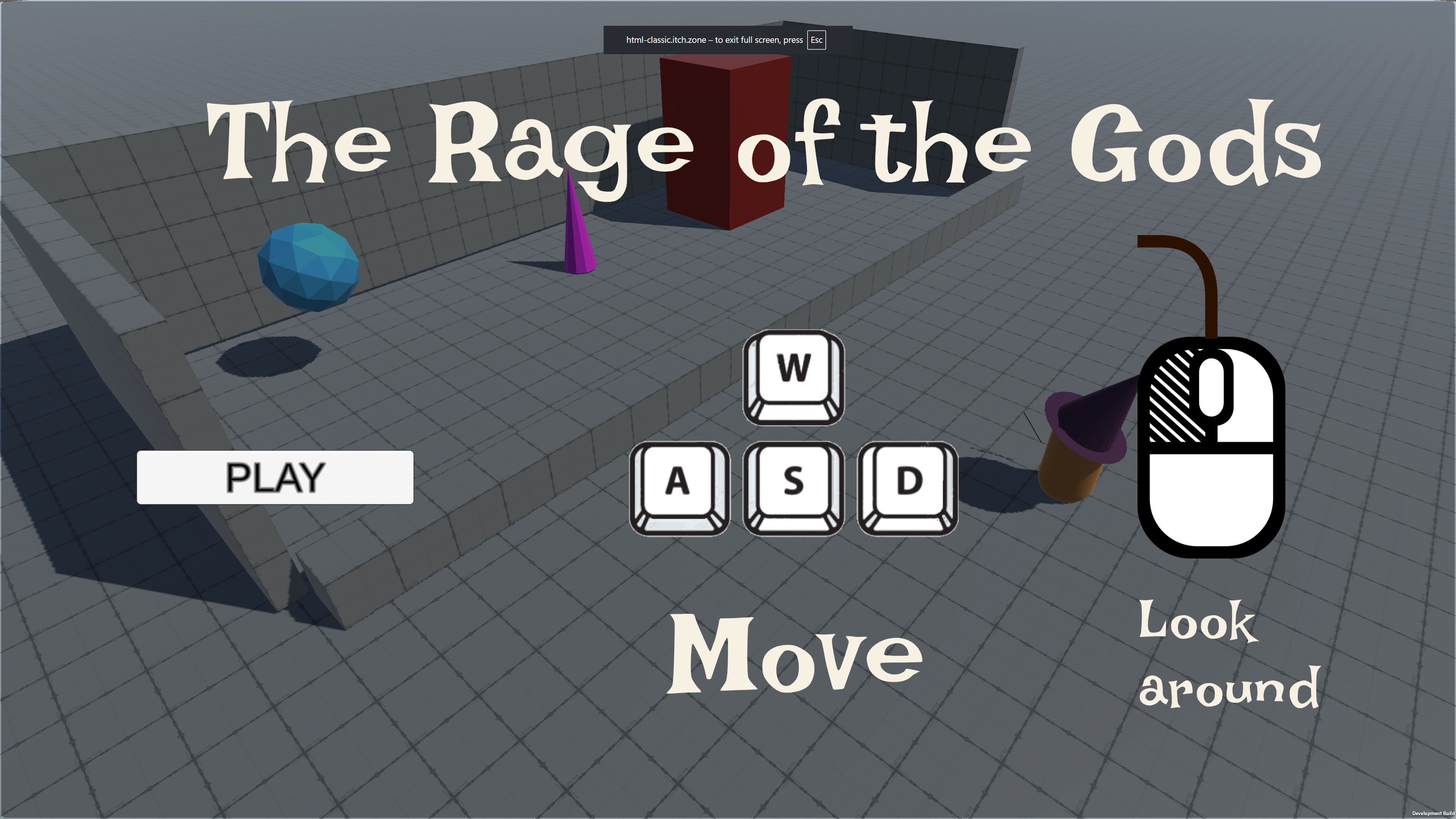Game Screen: Main Menu
